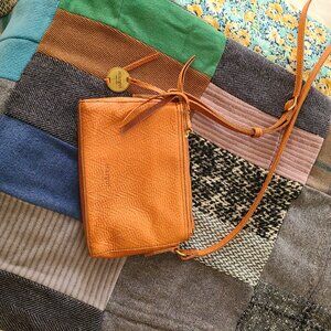 Leather crossboy bag